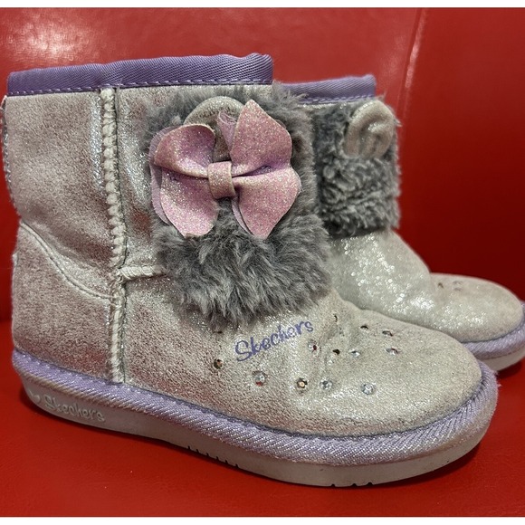 Skechers Twinkle Toes Boots Size 9 Available CLEAN! Kids Toddler - Picture 8 of 10